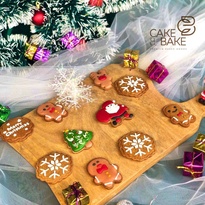Bánh gừng Giáng sinh đã trang trí