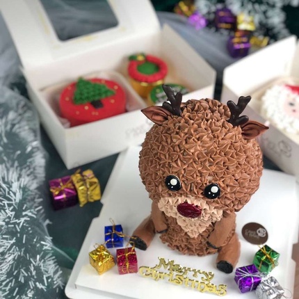 Bánh Tuần lộc Giáng Sinh