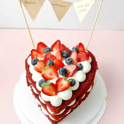 Bánh Red Velvet Trái Tim