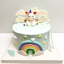Bánh Sinh Nhật Unicorn Đáng Yêu