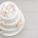 Bánh Cưới 3 Tầng Trắng Hồng Ngọt Ngào
