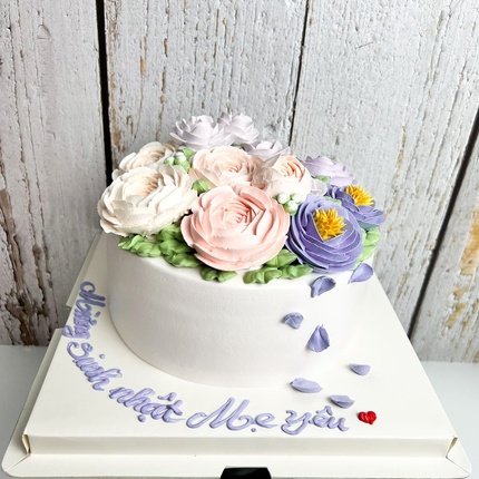 Bánh hoa hải đường ngũ sắc