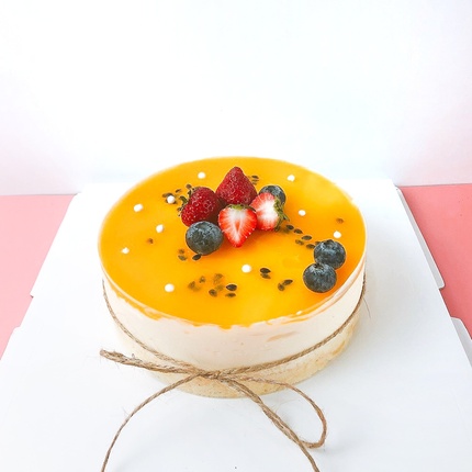 Mousse Chanh Leo Và Dâu Tây