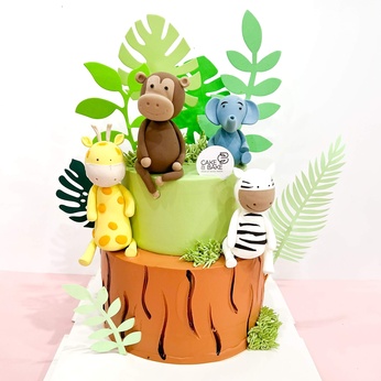 Bánh Sinh Nhật 2 Tầng - Khu Rừng Kỳ Thú