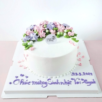 Bánh Sinh Nhật Hoa 5 Cánh