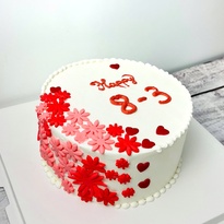 Bánh Hoa Daisy Fondant 8/3