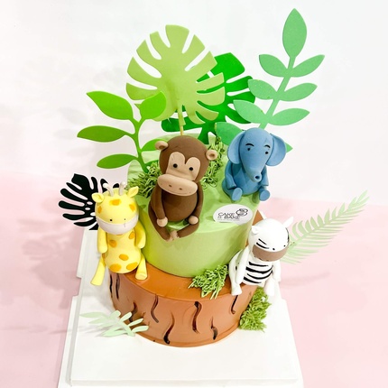 Bánh Sinh Nhật 2 Tầng - Khu Rừng Kỳ Thú