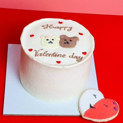 Bánh Kem Sữa Chua Hai Chú Gấu
