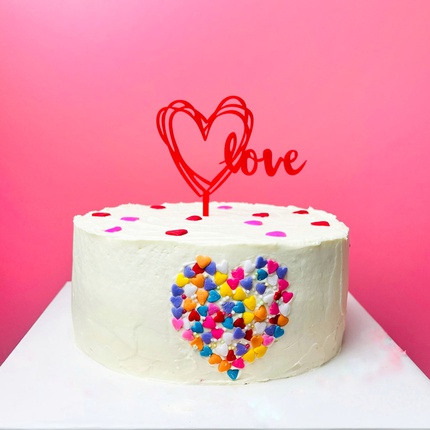 Hình bánh sinh nhật vui nhộn 2018 kỷ niệm 100 ngày quen nhau | Bánh kem cao  cấp