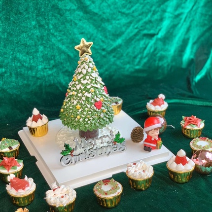 Set Cupcake Giáng Sinh