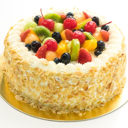 Bánh Hoa Quả Phủ Hạnh Nhân