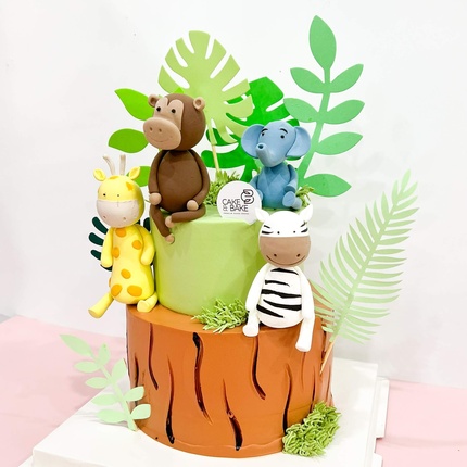 Bánh Sinh Nhật 2 Tầng - Khu Rừng Kỳ Thú