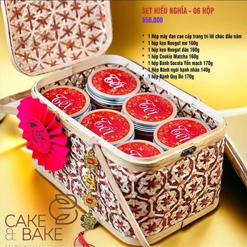 Set quà tết Hiếu Nghĩa - 06 hộp