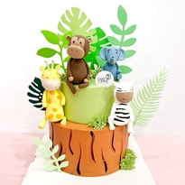 Bánh Sinh Nhật 2 Tầng - Khu Rừng Kỳ Thú