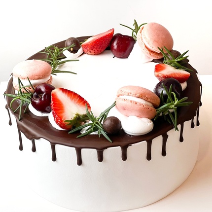 Bánh Macaron Và Việt Quất