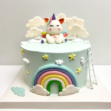 Bánh Sinh Nhật Unicorn Đáng Yêu