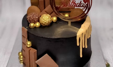 Bánh sinh nhật dành riêng cho người yêu thích chocolate