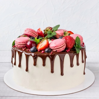 Bánh Chocolate Macaron
