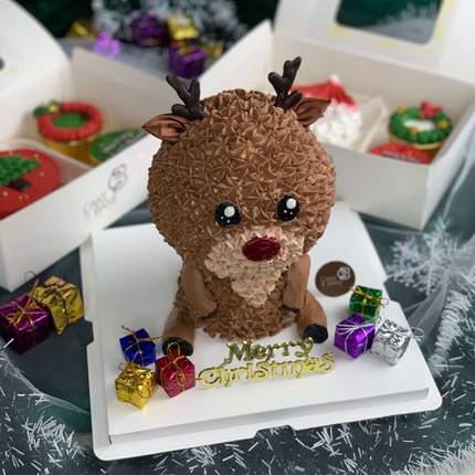 Bánh Tuần lộc Giáng Sinh